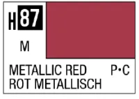 GSI Creos AQUEOUS HOBBY COLOR - H87 METALLIC GLOSS METALLIC RED (PRIMARY) - photo 1