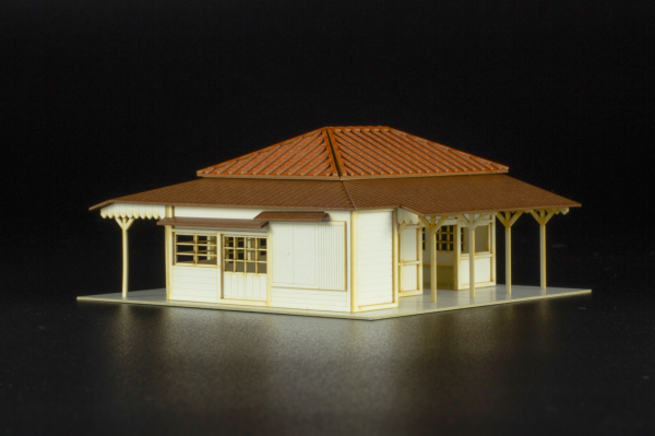 1/150 Scale Paper kit Station(Kominato Railway)