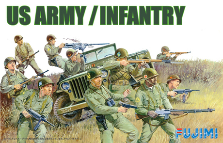 [WA-27] 1/76 US Army Infantry Set