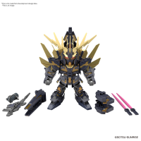 SD GUNDAM CROSS SILHOUETTE UNICORN GUNDAM 02 BANSHEE (DESTROY MODE) & BANSHEE NORN PARTS SET 11