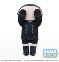 NESOBERI (Lay-Down) TV Anime "NieR:Automata Ver1.1a" LL Plush "9S" 4