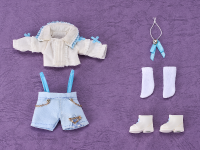 Nendoroid Doll Outfit Set: Suspender Shorts Set (White & Blue) 1
