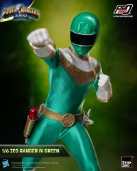threezero Power Rangers Zeo - FigZero 1/6 Zeo Ranger IV Green - Power Rangers - photo 7