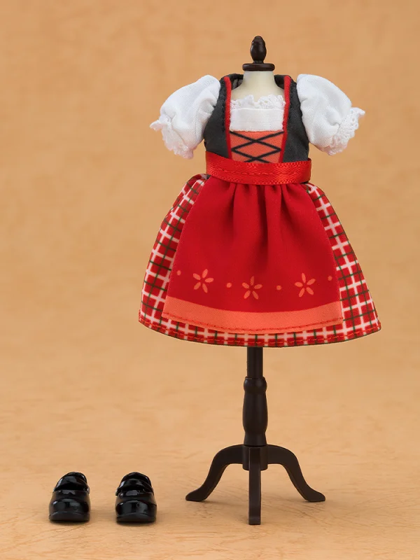 GOOD SMILE COMPANY Nendoroid Doll Outfit Set: World Tour Germany - Girl (Red) - Figure Accessories