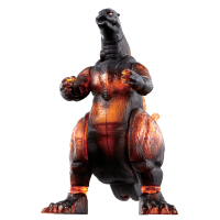 Godzilla Transforming Egg Burning Godzilla 2