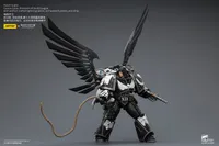 JOYTOY Raven Guard Corvus Corax, Primarch of the XIX Legion with artificer-crafted lightning talons, archaeotech pistols, and whip - Warhammer 40K - photo 24