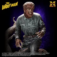 X-PLUS 1/8 Scale Lon Chaney Jr. as Wolf Man Plastic Model Kit - Universal Monsters - photo 2
