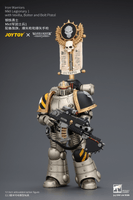 Iron Warriors MkII Legionary1 with Vexilla, Bolter and Bolt Pistol 12