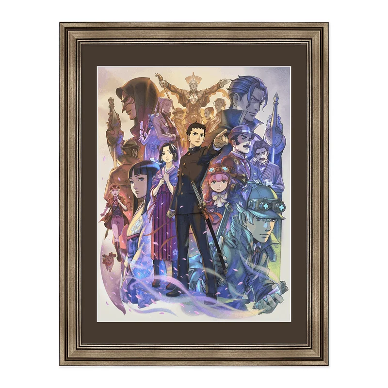 CAPCOM The Great Ace Attorney2 main visual CHARA FINE GRAPH - The Great Ace Attorney