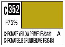 C352 Chromate Yellow Primer FS33481 [US army/airforce aircraft interior]