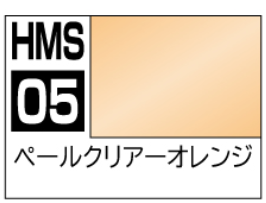 H-30MS COLOR CLEAR PALE ORANGE