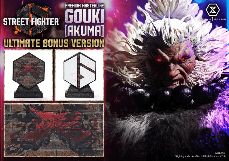 Prime 1 Studio Premium Masterline Street Fighter 6 Akuma Ultimate Bonus Version - Street Fighter