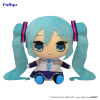 Hatsune Miku　KYURUMARU BIG Plush Toy -Hatsune Miku- 2