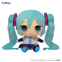 FuRyu Hatsune Miku　KYURUMARU BIG Plush Toy -Hatsune Miku- - Hatsune Miku - photo 2