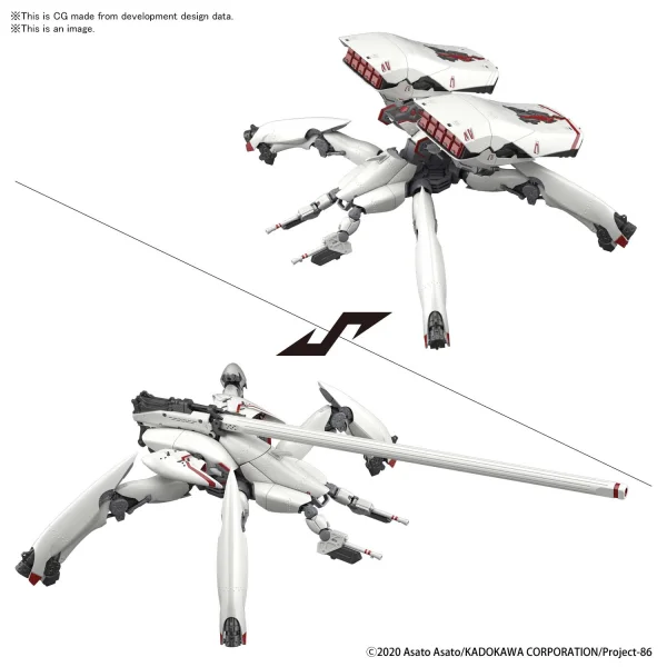 BANDAI HOBBY HG 1/48 REGINLEIF (LONG BARREL TYPE/MISSILE TYPE) (Tentative) - After War Gundam X