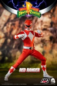 threezero Mighty Morphin Power Rangers – 1/6 Core Rangers + Green Ranger Six-Pack - Power Rangers - photo 12
