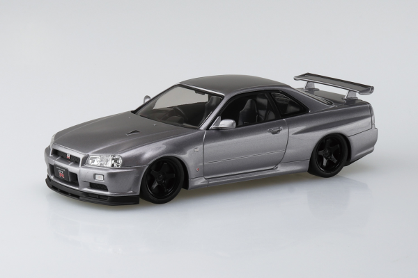 NISSAN R34 SKYLINE GT-R CUSTOM WHEEL(ATHLETE SILVER)