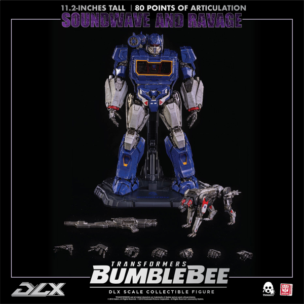 Transformers: Bumblebee - DLX Soundwave and Ravage
