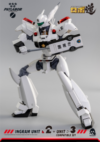 Mobile Police Patlabor - ROBO‐DOU Ingram Unit 2 + Unit 3 Compatible Set 19