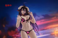 TAITO Overlord Desktop Cute Figure - Albedo (Cow-Print Swimsuit Ver.) Renewal - Overlord - photo 4