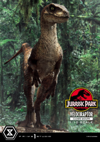 Prime Collectible Figures  Jurassic Park (Film)  Velociraptor  Closed Mouth 3