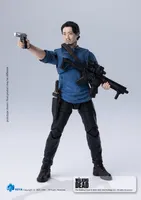 HIYA TOYS HIYA Exquisite Mini Series 1/18 Scale 4 Inch The Walking Dead Glenn Action Figure - The Walking Dead - photo 5