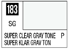 Mr. Color 183 - Super Clear Gray Tone (Semi-Gloss/Primary)