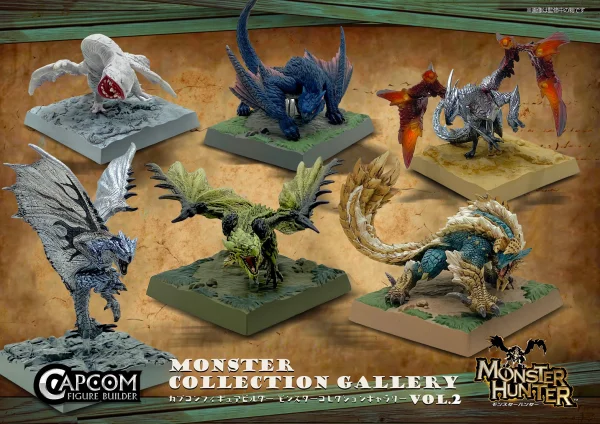 CAPCOM Capcom Figure Builder Monster Hunter　Monster Collection Gallery Vol.2 (1pc / 6pc per box) - Monster Hunter