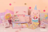 TOYZEROPLUS LuLu the Piggy Generic - Fluffy Multi Usage Book - LuLu The Piggy - photo 3