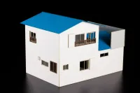 PLUM PMOA 1/80 Scale Paper kit Town Corner Accessory Series Store 「General Store」 - Scale Kits - photo 3