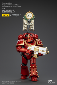 Thousand Sons Legion MK IV Tactical Squad Legionary with Legion Vexilla 6