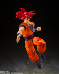 SUPER SAIYAN GOD SON GOKU -SAIYAN GOD OF VIRTUE- "DRAGON BALL SUPER", TAMASHII NATIONS S.H.Figuarts 3