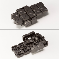 MECHA SUPPLY ASSORT04 EX ARMOR GUNMETALLIC ver. 6