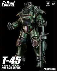 threezero 1/6 T-45 Hot Rod Shark Power Armor - Video Games - photo 17