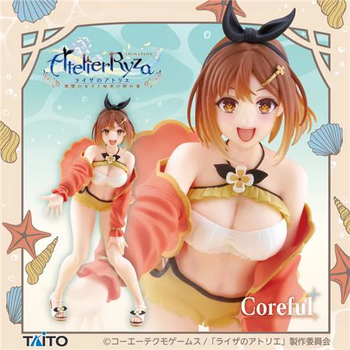 TAITO Atelier Ryza: Ever Darkness & the Secret Hideout The Animation Coreful Figure - Ryza (Swimwear Ver.) - Atelier Ryza