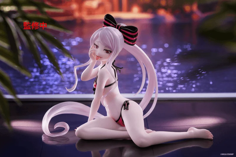 TAITO Overlord Desktop Cute Figure - Shalltear (Swimsuit Ver.)Renewal - Overlord