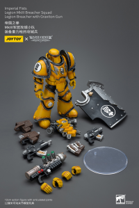 Imperial Fists Legion MkIII Breacher Squad Legion Breacher with Graviton Gun 4