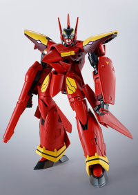 VF-19 CUSTOM FIRE VALKYRIE "MACROSS 7", TAMASHII NATIONS HI-METAL R 18