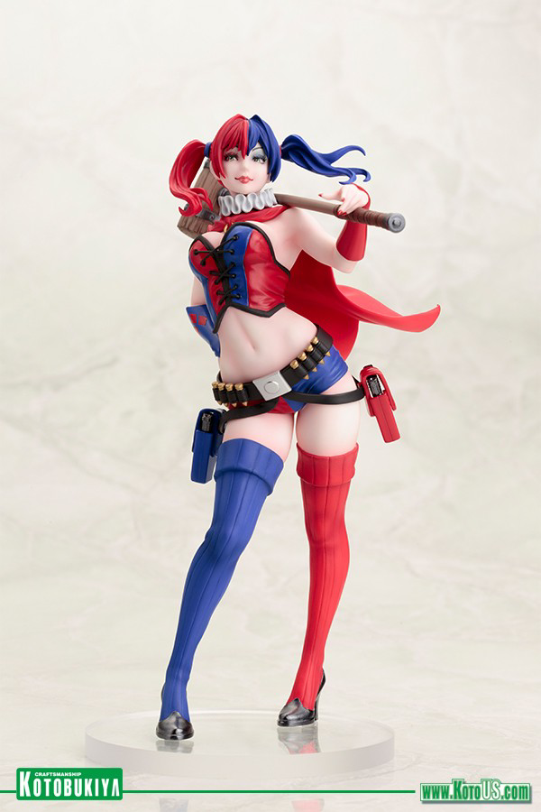 DC COMICS HARLEY QUINN BISHOUJO STATUE