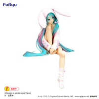 Hatsune Miku　Noodle Stopper Figure -Rabbit Ear Hood Pajama- 4