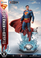Real Elite Masterline Superman (2025 Film) Superman with Krypto Bonus Version 24