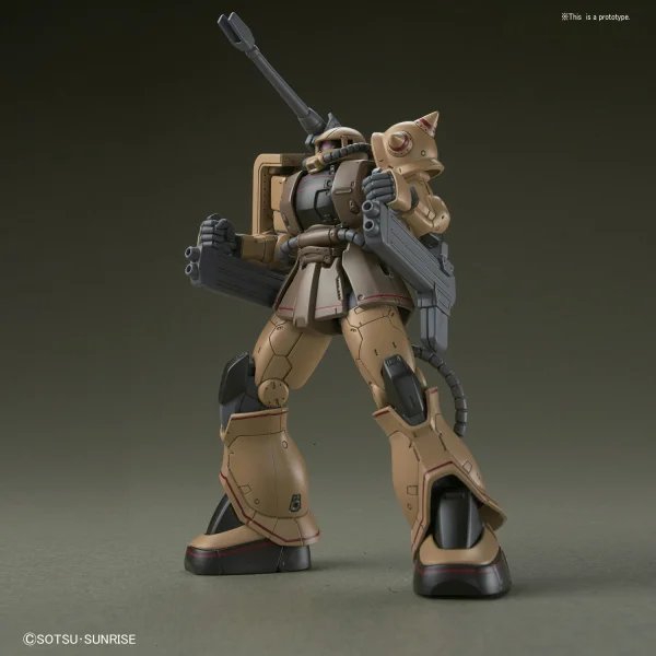 BANDAI HOBBY The Origin - 1/144 Zaku Half Cannon - Mobile Suit Gundam: OVAs and Side Stories