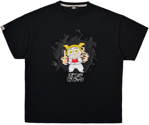Pop Team Epic T-Shirt: Popuko Fire M