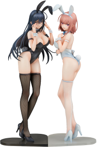 Black Bunny Aoi and White Bunny Natsume 2 Figure Set 2