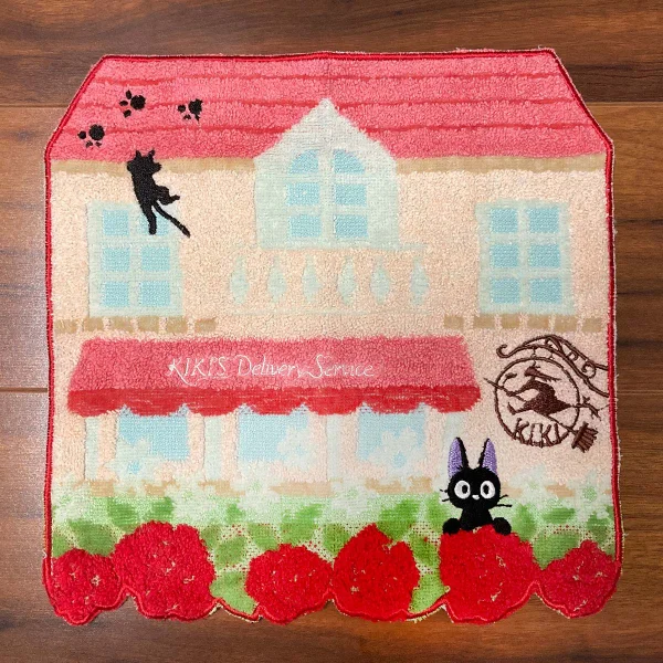 Marushin Jiji Flower Maison Mini Towel - Kiki's Delivery Service
