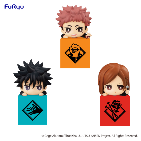 JUJUTSU KAISEN　Hikkake Figure 1 -Yuji /Megumi /Nobara- set(re-run)