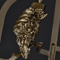 SCULPTURE WORKS Evil God Soldier 3