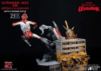 Star Ace ULTRAMAN 60TH ANNIVERSARY  Ultraman Jack vs Zetton II & Alien Bat Battle scene diorama resin statue - Ultraman - photo 8