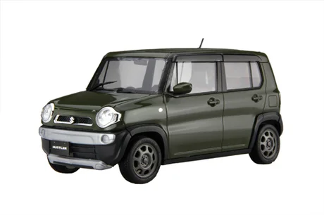 Fujimi [C-NX-11 EX-1] 1/24 Suzuki Hustler (G/Cool Khaki Pearl Metallic) - Scale Kits