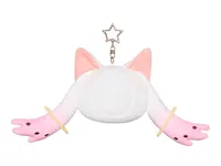 GoodSmile Moment Puella Magi Madoka Magica the Movie -Rebellion- Fluffy Keychain Pinback Button Case - Puella Magi Madoka Magica - photo 5